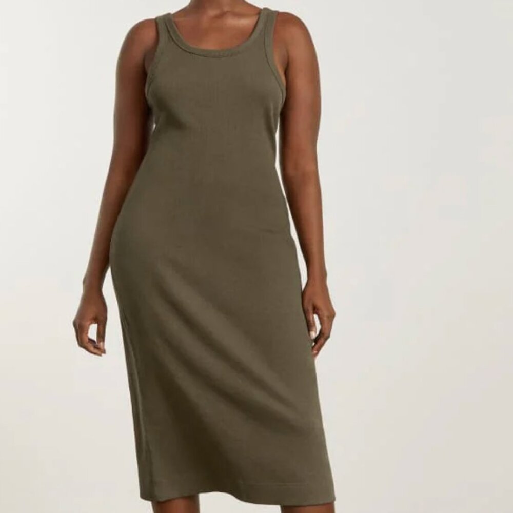 NWT Everlane The '90s Rib dress